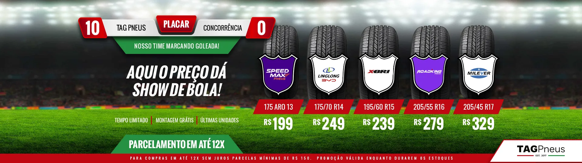 Ofertas de Pneus e Rodas em Taguatinga DF