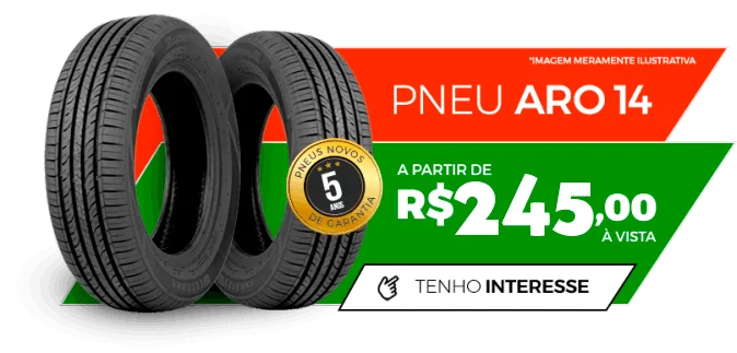 Comprar Pneu Aro 14 em Águas Claras / Pistão Sul