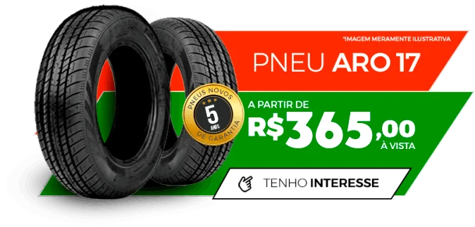 Comprar Pneu Aro 17 em Águas Claras / Pistão Sul